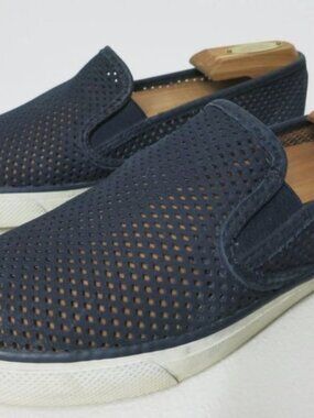 Sperry Top-Sider Perforated Leather Boat Deck Men's Casual Footwear Shoes sz 10